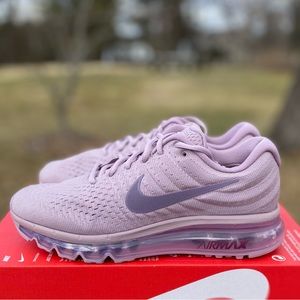 Nike Air Max 2017 Women's Plum Fog/Purple Running Shoes Size 8.5